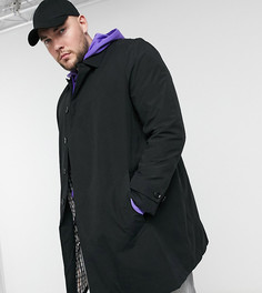 Черный макинтош Burton Menswear Big & Tall