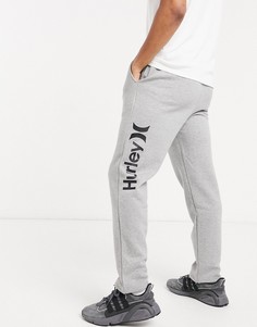 Серые флисовые джоггеры Hurley OAO-Серый