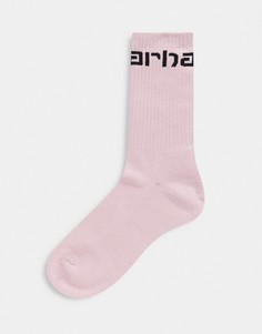 Розовые носки Carhartt WIP-Розовый