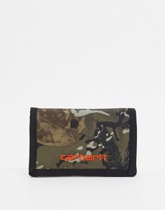 Камуфляжный бумажник Carhartt WIP Payton-Зеленый