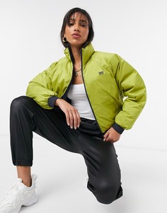 Желтый двусторонний пуховик Levis