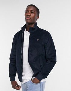 Темно-синяя куртка Харрингтон Farah-Темно-синий