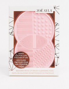 Резиновый диск для очищения косметических кистей Zoe Ayla-Розовый