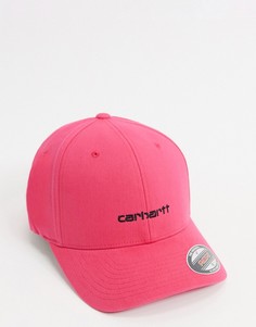 Кепка розового/бордового цвета Carhartt WIP-Розовый