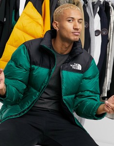 Зеленая куртка в стиле ретро The North Face 1996 Nuptse-Зеленый цвет