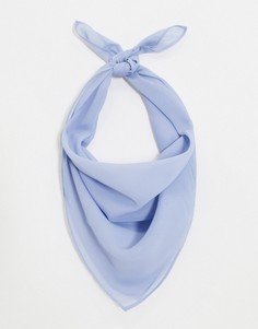 Синяя прозрачная бандана ASOS DESIGN-Синий