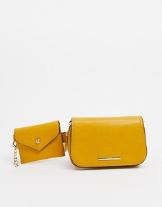 Желтая сумка-кошелек на пояс Aldo-Желтый