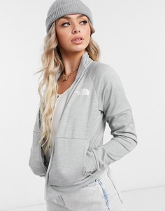 Серая флисовая куртка The North Face Active Trail-Серый