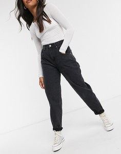 Черные свободные джинсы в винтажном стиле Cotton:On-Черный