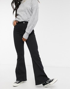 Черные расклешенные джинсы в винтажном стиле Cotton:On-Черный цвет