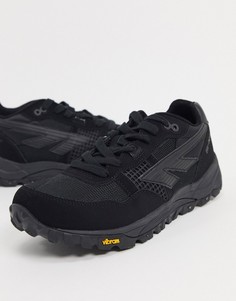Черные кроссовки на толстой подошве Hi-Tec BW Infinity-Черный цвет