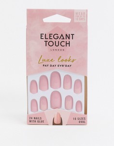 Накладные ногти Elegant Touch Luxe Looks-Розовый цвет