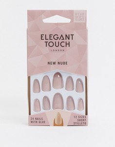 Нюдовые накладные ногти Elegant Touch-Neutral