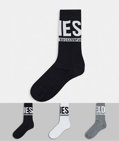 3 пары носков Diesel-Мульти