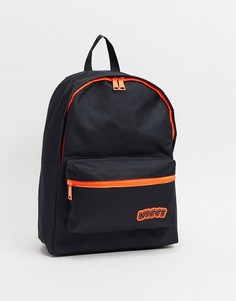 Черный рюкзак с логотипом Nicce