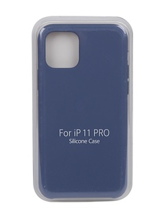 Чехол Bruno для APPLE iPhone 11 Pro Soft Touch Dark Blue 1355 Br.Uno