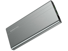 Внешний аккумулятор Borofone Power Bank BT34 Velocity 10000mAh Grey УТ000021802