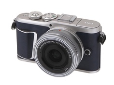 Фотоаппарат Olympus Pen E-PL9 Kit 14-42 mm F/3.5-5.6 EZ Blue-Silver