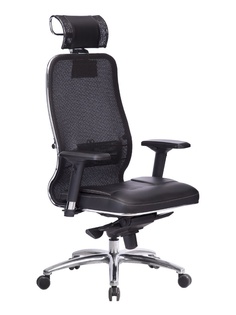 Компьютерное кресло Метта Samurai SL-3.04 Black Plus Выгодный набор + серт. 200Р!!!