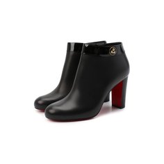 Кожаные ботильоны Cl Boot 85 Christian Louboutin