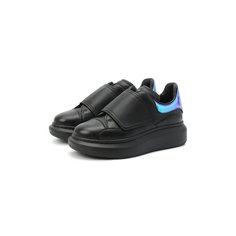 Кожаные кеды Alexander McQueen
