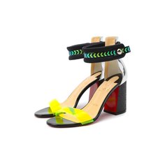 Кожаные босоножки Tennis Elbow 85 Christian Louboutin