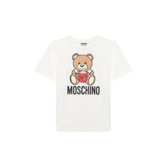 Хлопковая футболка Moschino