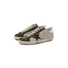 Комбинированные кеды Superstar Golden Goose Deluxe Brand