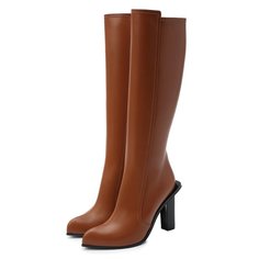 Кожаные сапоги Alexander McQueen