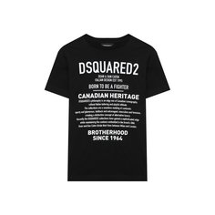 Хлопковая футболка Dsquared2