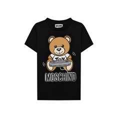 Хлопковая футболка Moschino