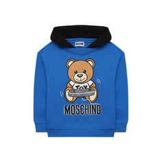 Хлопковое худи Moschino