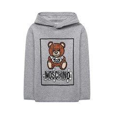 Хлопковое худи Moschino