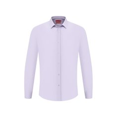 Хлопковая сорочка HUGO Boss