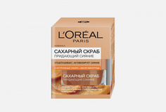 Сахарный скраб для лица, отшелушивающий L'Oreal