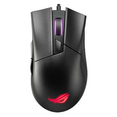 Мышь ASUS ROG Gladius II Core, игровая, оптическая, проводная, USB, черный [90mp01d0-b0ua00]