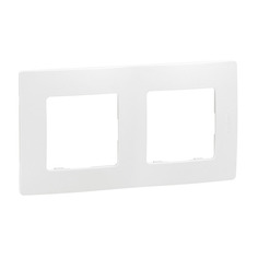 Рамка Legrand Etika (672502) накладная 2xMosaic ABS белый