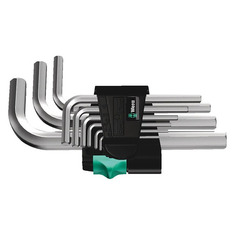 Набор ключей WERA 950/9 SM N, 9 предметов [we-021406]