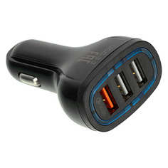 Автомобильное зарядное устройство WIIIX UCC-3-3, 3xUSB, 2.1A, черный