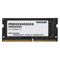 Модуль памяти Patriot Signature PSD44G266641S DDR4 - 4ГБ 2666, SO-DIMM, Ret Патриот