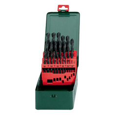 Наборы бит и сверл Набор сверл METABO 627152000, по металлу, 25шт