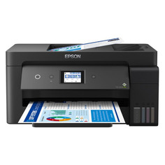 МФУ струйные МФУ струйный EPSON L14150, A3, цветной, струйный, черный [c11ch96404]