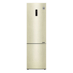 Холодильник LG GA-B509CEUM двухкамерный бежевый