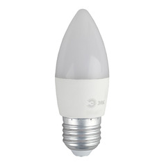 Упаковка ламп LED Эра E27, свеча, 8Вт, 4000К, белый нейтральный, ECO LED B35-8W-840-E27, 5 шт. [б0030021] ERA