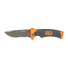 Перочинные ножи Складной нож GERBER Bear Grylls Folding Sheath, 219мм, черный / оранжевый