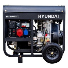 Дизельный генератор Hyundai DHY 8000LE-3, 380/220/12, 6.5кВт