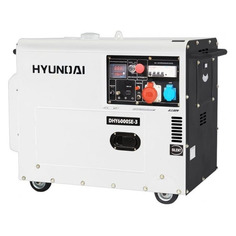 Дизельный генератор Hyundai DHY 6000SE-3, 380/220/12, 5.5кВт