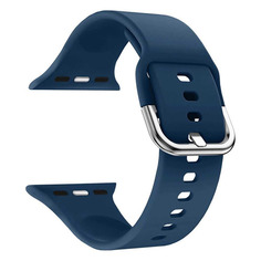 Ремешок Lyambda Avior для Apple Watch Series 3/4/5/6/SE, синий [dsj-17-40-bl] Noname