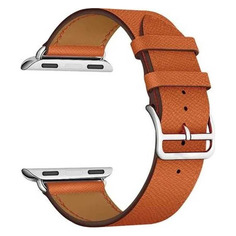 Ремешок Lyambda Mintaka для Apple Watch Series 3/4/5/6/SE, оранжевый [lwa-02-44-or] Noname