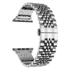 Ремешок Lyambda Castor для Apple Watch Series 3/4/5/6/SE, серебристый [ds-apg-04-40-sl] Noname